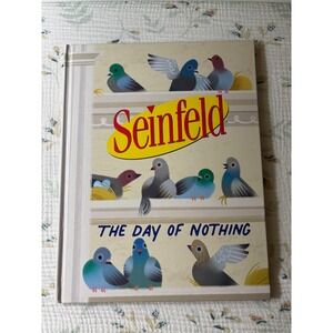 Seinfeld The Day of Nothing Hardcover Kids Book Micol Ostow TV Gift